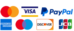 We accept all major credit cards